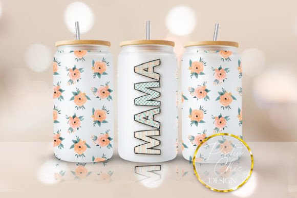 Mama Libbey Cup Wrap UVDTF Graphics for Crafts